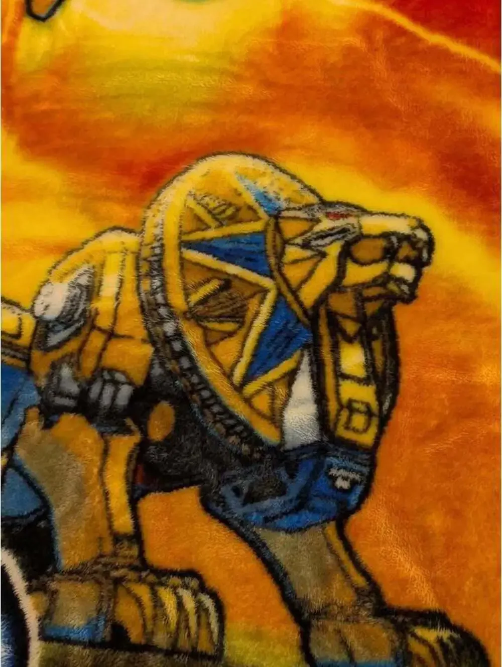 Power Rangers Ninja Storm Providencia Mink Plush Blanket 56x88 2004 Mexico